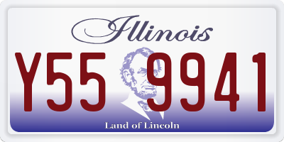 IL license plate Y559941