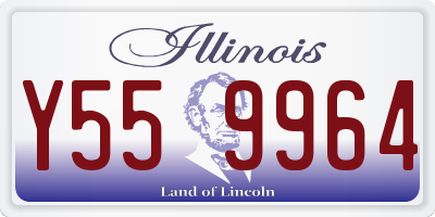 IL license plate Y559964