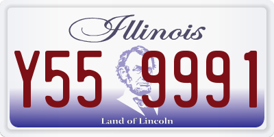 IL license plate Y559991