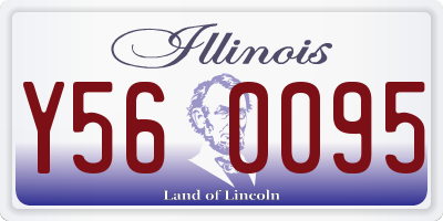 IL license plate Y560095