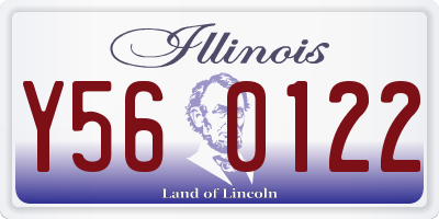 IL license plate Y560122
