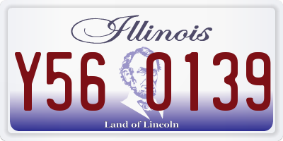 IL license plate Y560139