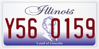 IL license plate Y560159