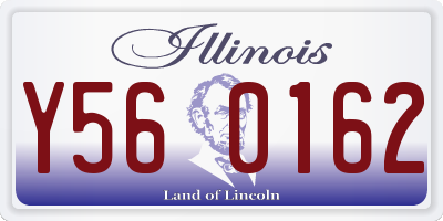 IL license plate Y560162