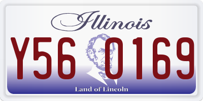 IL license plate Y560169