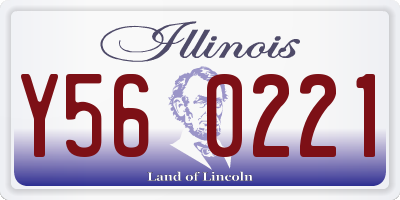 IL license plate Y560221