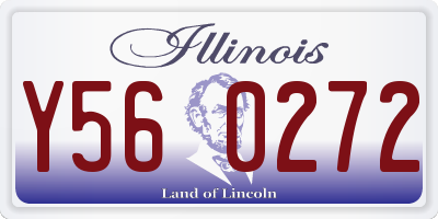 IL license plate Y560272