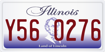 IL license plate Y560276
