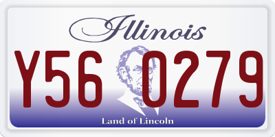 IL license plate Y560279
