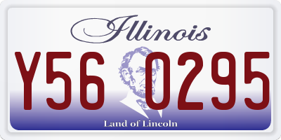 IL license plate Y560295