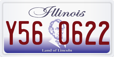 IL license plate Y560622