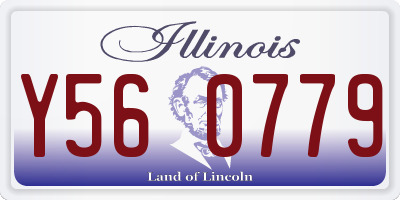 IL license plate Y560779