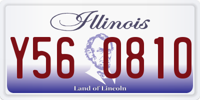 IL license plate Y560810