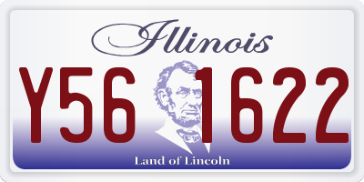 IL license plate Y561622