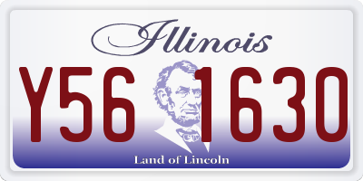 IL license plate Y561630