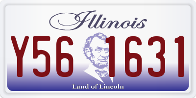 IL license plate Y561631