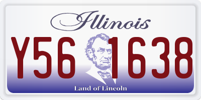 IL license plate Y561638