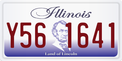 IL license plate Y561641