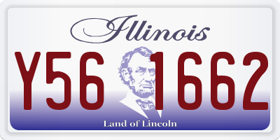 IL license plate Y561662