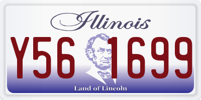 IL license plate Y561699