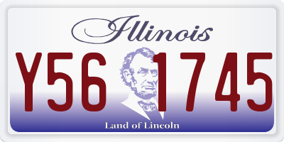IL license plate Y561745