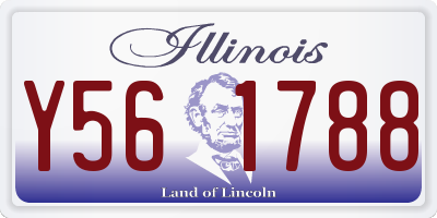 IL license plate Y561788