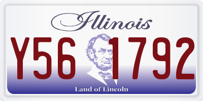 IL license plate Y561792