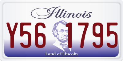 IL license plate Y561795