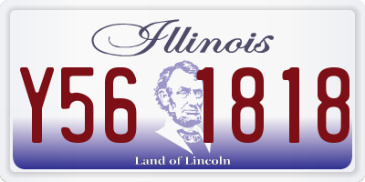 IL license plate Y561818
