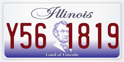 IL license plate Y561819