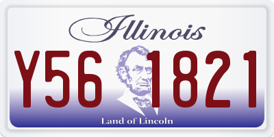 IL license plate Y561821