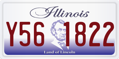 IL license plate Y561822