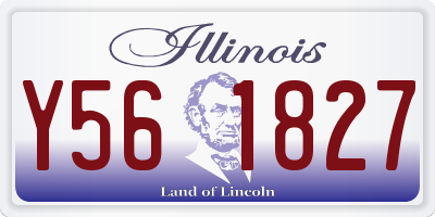 IL license plate Y561827