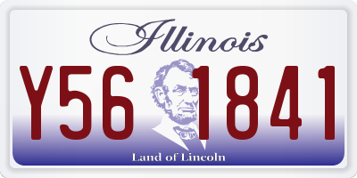 IL license plate Y561841