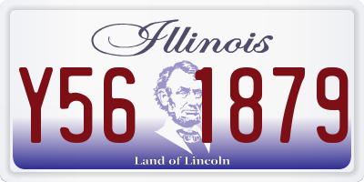 IL license plate Y561879