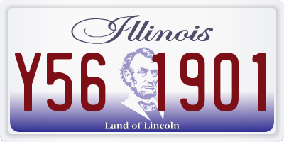 IL license plate Y561901