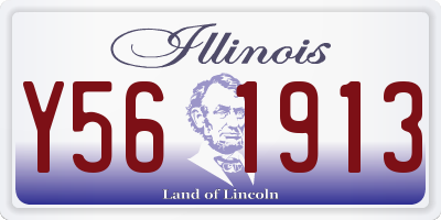 IL license plate Y561913