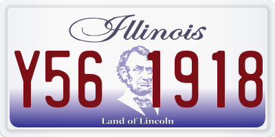IL license plate Y561918