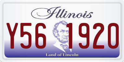 IL license plate Y561920