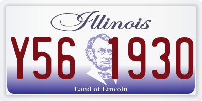 IL license plate Y561930