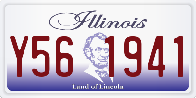 IL license plate Y561941