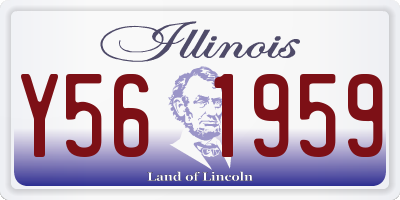 IL license plate Y561959