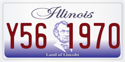IL license plate Y561970