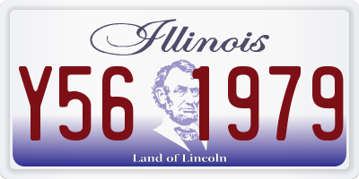 IL license plate Y561979