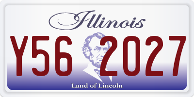 IL license plate Y562027