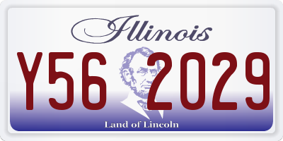 IL license plate Y562029
