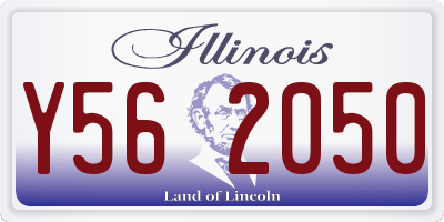 IL license plate Y562050