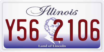 IL license plate Y562106