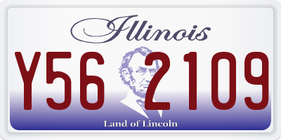 IL license plate Y562109