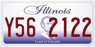 IL license plate Y562122